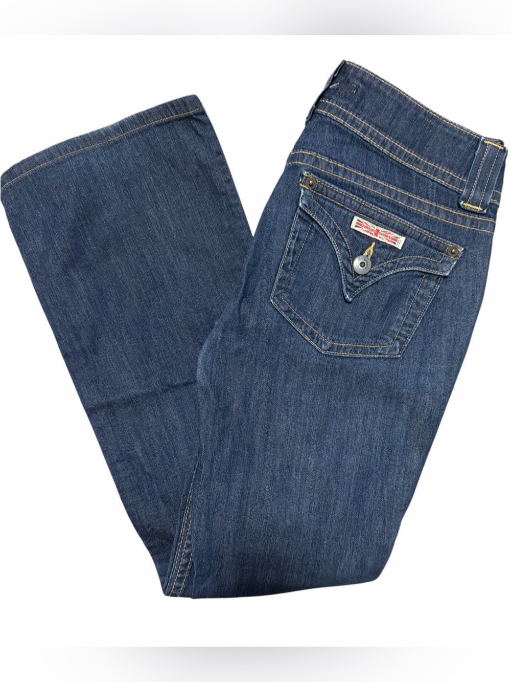 HUDSON👖JEANS Women’s Dark Blue Denim Jeans - Picture 2 of 7